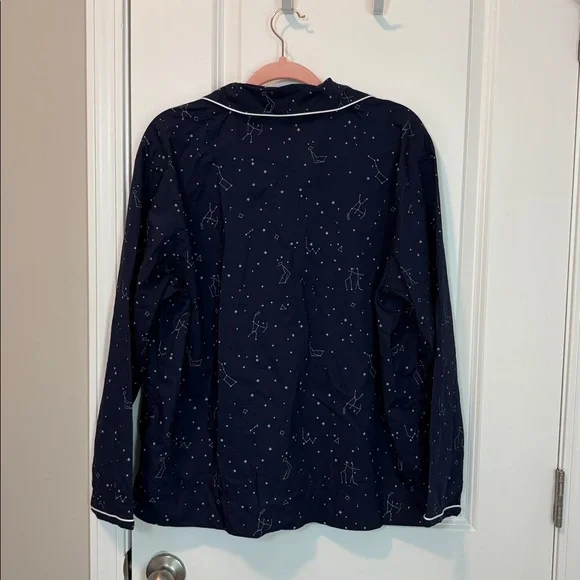 Sleepy Jones Constellation Marina Pajama Top, Size XL - Picture 6 of 6